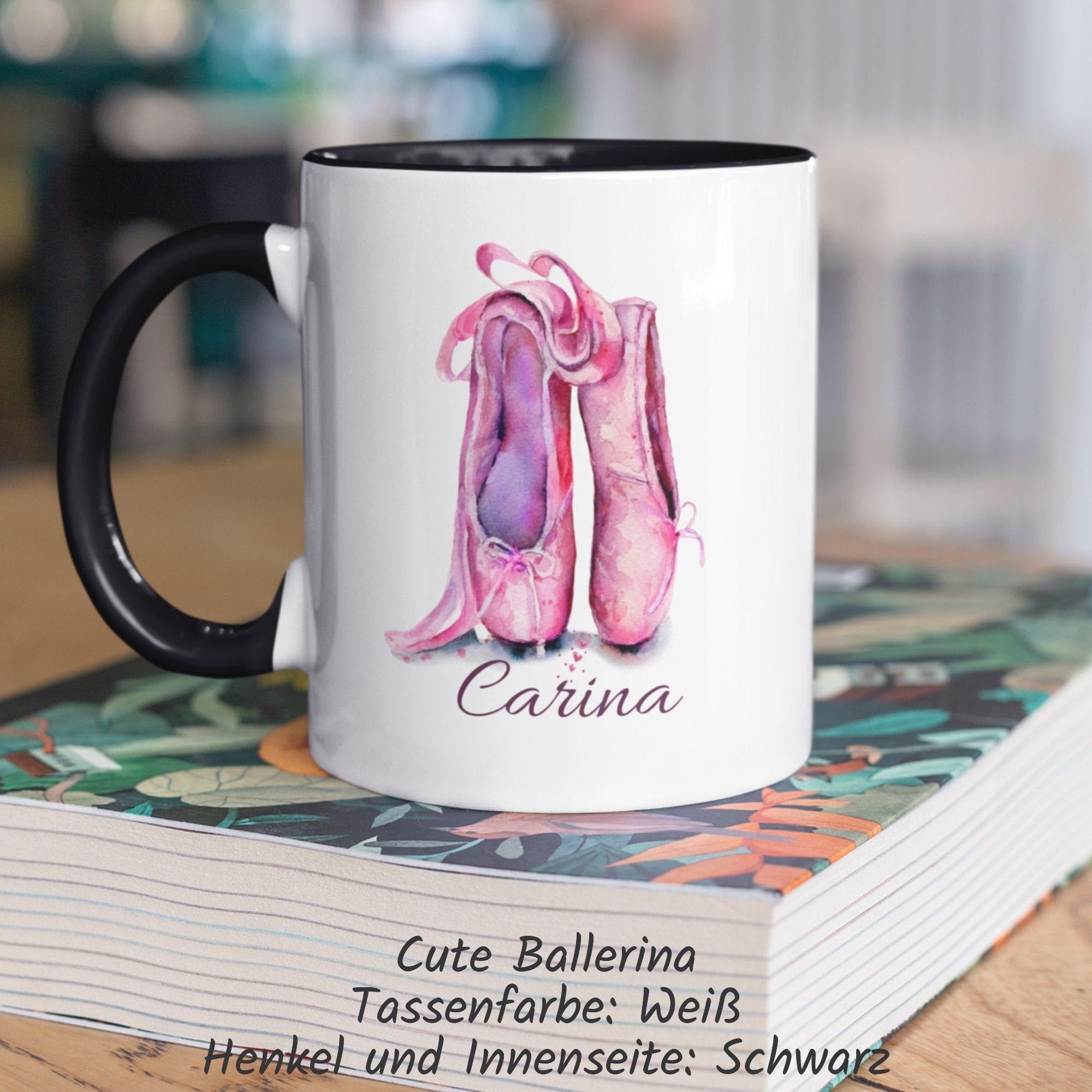 Officially en Pointe (pink) - Ceramic Mug* – Dancespiration Designs