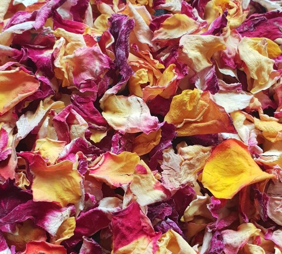 1 litro ecológicos pétalos naturales biodegradables Confeti de verano indio para boda