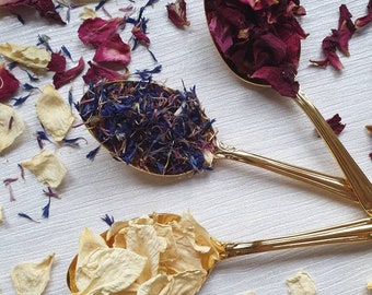 Biodegradable Confetti.  Burgundy Blues. Wedding confetti. Dried rose petal confetti. Dried flower confetti. Petal confetti