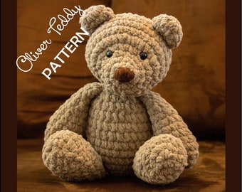 Quick and Easy Oliver Teddy Pattern