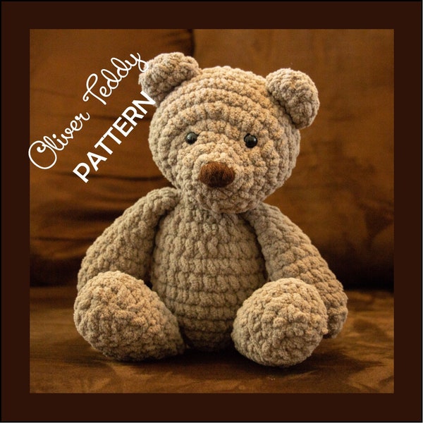 Quick and Easy Oliver Teddy Pattern