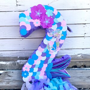 Large Number Two Pinata with Gold Crown Second Birthday