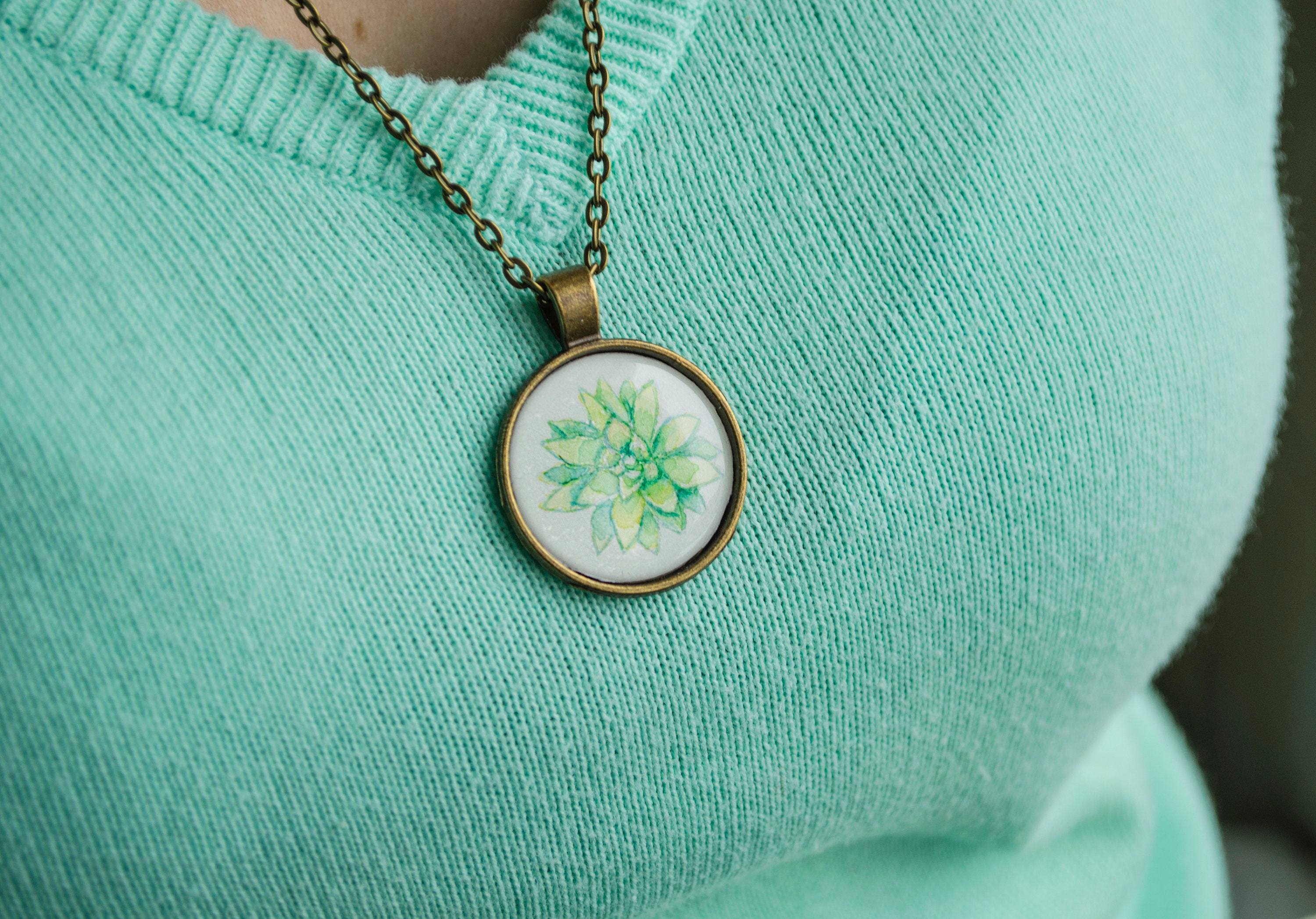 Custom Dog Portrait Necklace Dog Necklace Hand Painted Dog Etsy