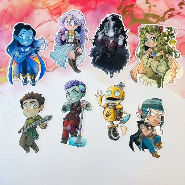 Critical Role Campaign 3 Stickers