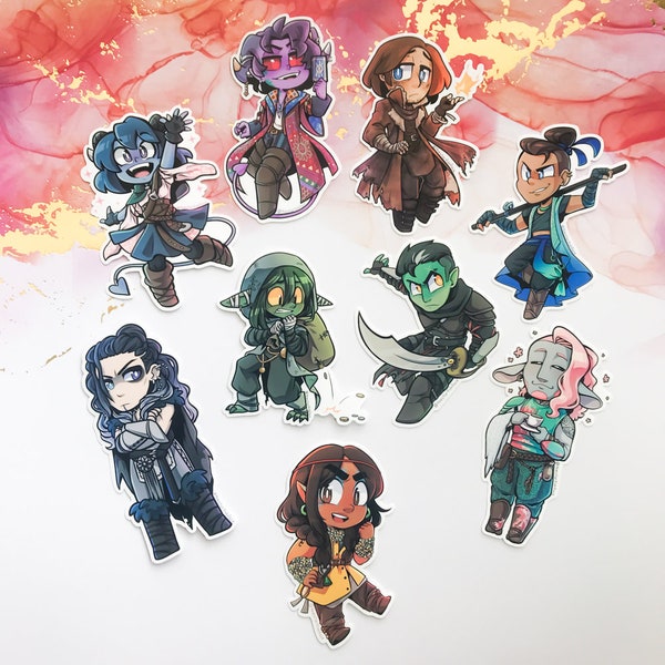 Critical Role Campaign 2 Stickers