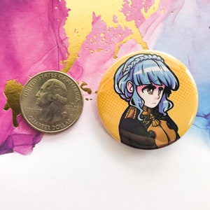 Golden Deer Buttons Fire Emblem 3 Houses - Etsy