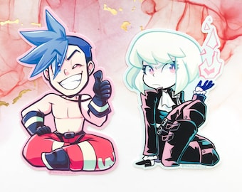 Promare Lio and Galo Stickers