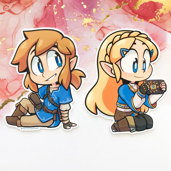 Zelda Breath of the Wild Stickers Etsy