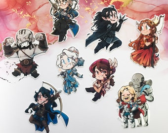 Critical Role - Vox Machina Stickers