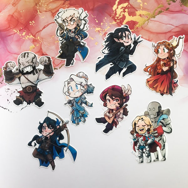 Critical Role - Vox Machina Stickers