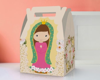 Bautizo Theme Party Favor Boxes