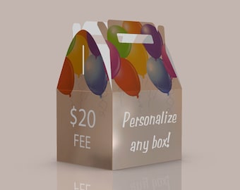 Personlize Any Box or Get a Completely Custom Box