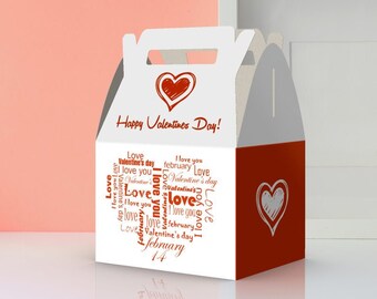 Valentines Party Favor Boxes