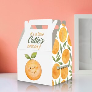 A Cutie Birthday Party Favor Boxes
