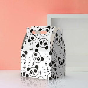 Panda Party Favor Boxes