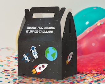 Space-tacular Party Favor Boxes