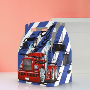 Semi-truck Party Favor Boxes