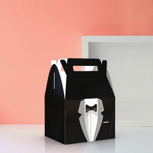 Tux Party Favor Boxes