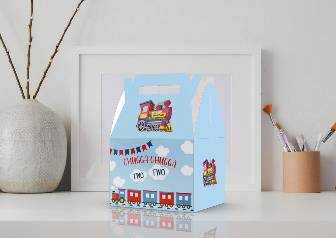 Chugga Chugga Two Two Trian Party Favor Boxes - Etsy