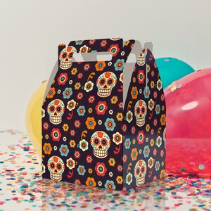 Sugar Skulls Party Favor Boxes