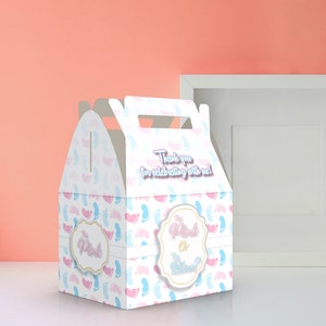 Gender Reveal | Party Favor Boxes | Party Supplies | Party Decorations | Candy Boxes | Custom Boxes | Birthday | Baby Shower | Wedding |Gift
