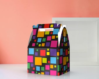 Colorful Party Favor Boxes
