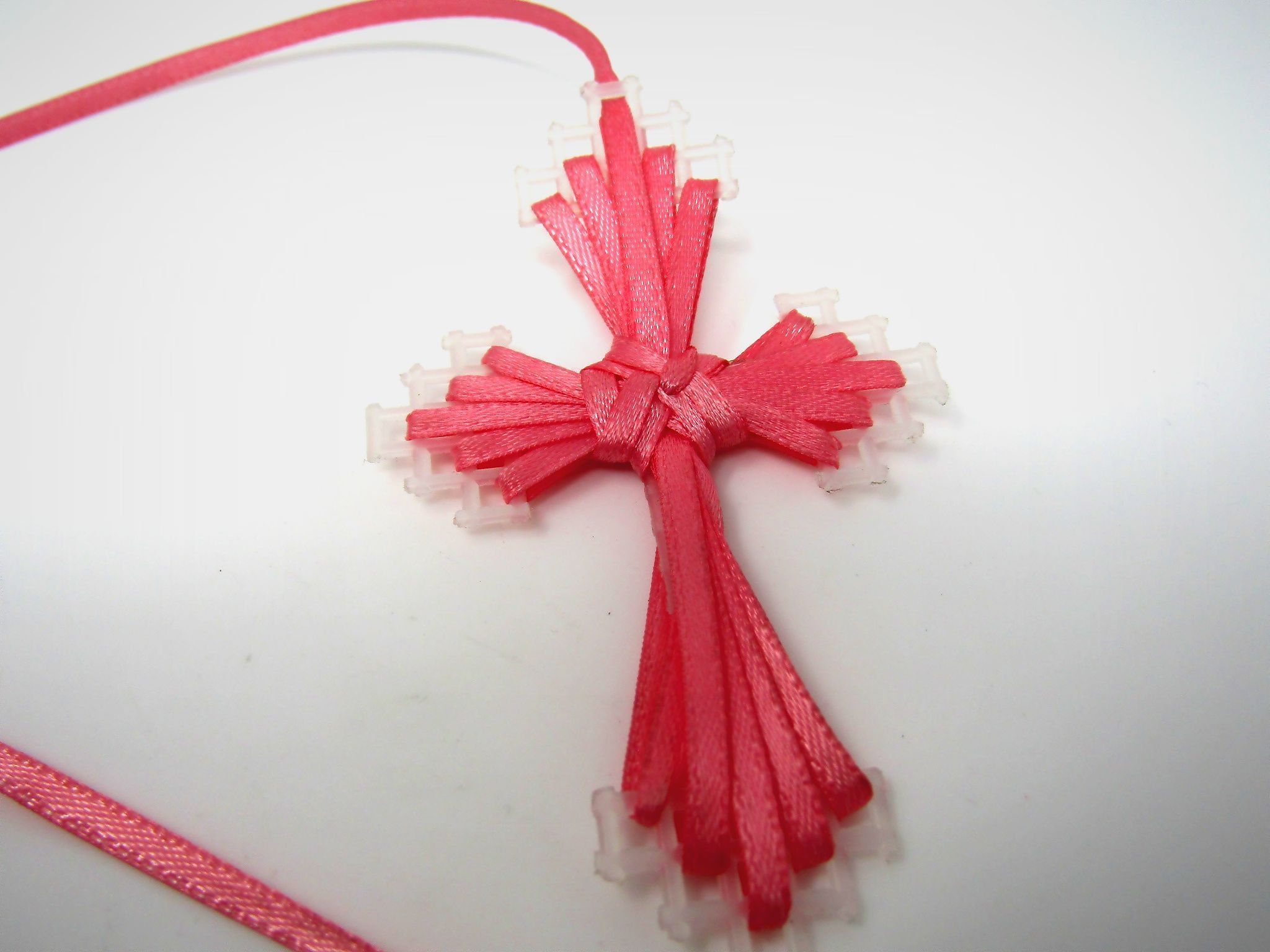 Vintage Ribbon Cross Bookmark Etsy