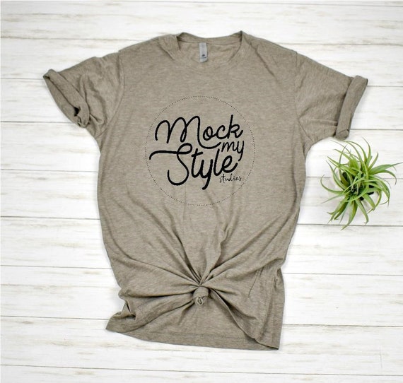 Next Level 6200 Unisex Tshirt Mock Up Ash Grey Shirt Mock Up Etsy