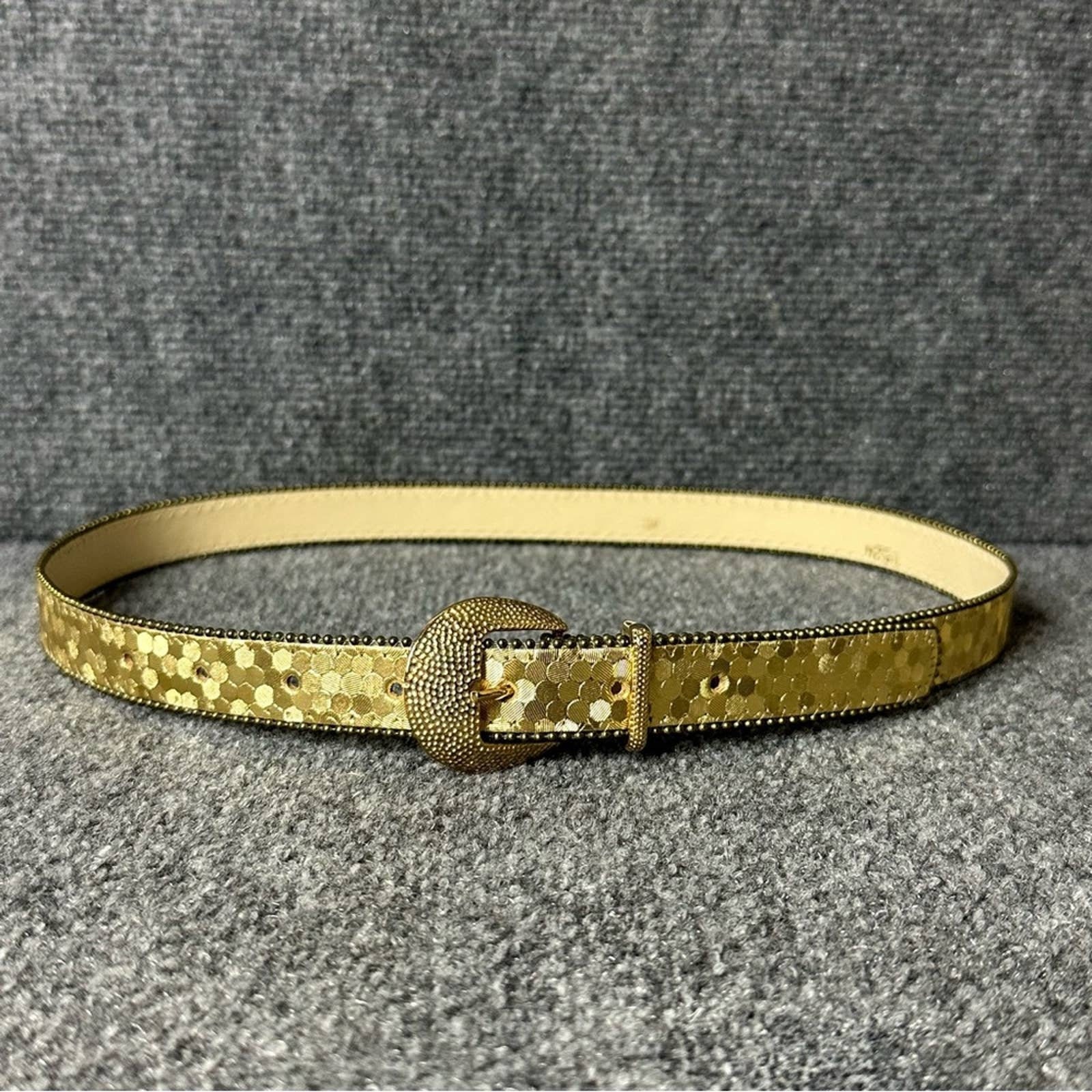 Metallic Belts 60s - Etsy