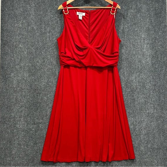 open lace back dress Donna Ricco DR51120