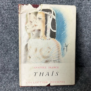 Thais 1947 by Anatole France Purple Collection in French hardcover dust jacket
