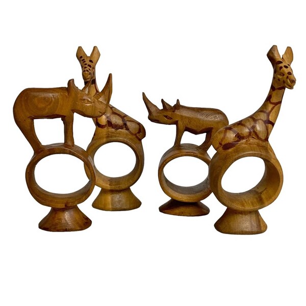 African Napkin Holders Etsy