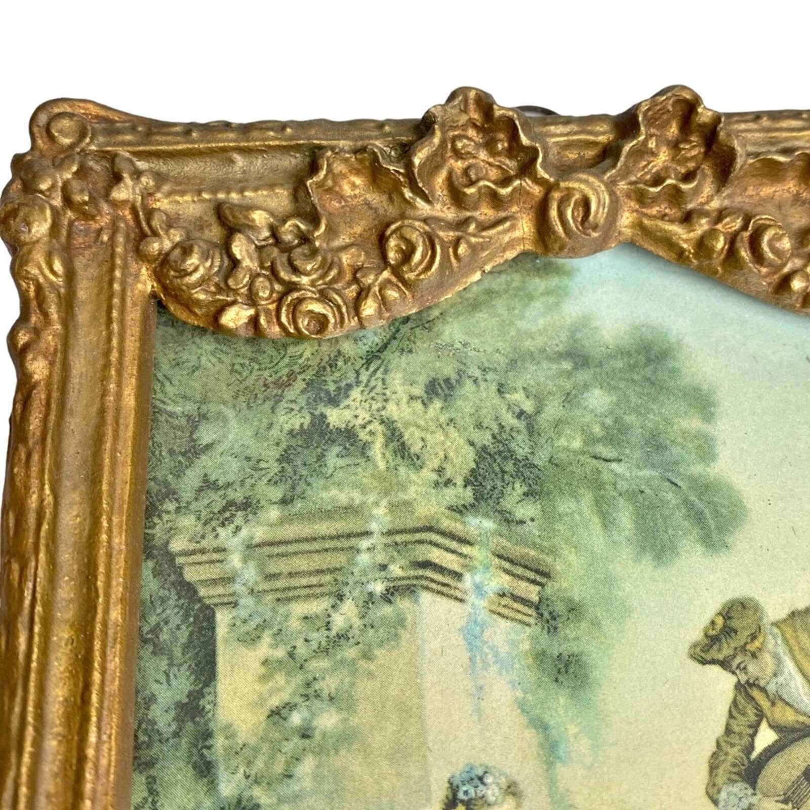 Antique French Print the Music Lesson by Nicolas Lancret in Etsy