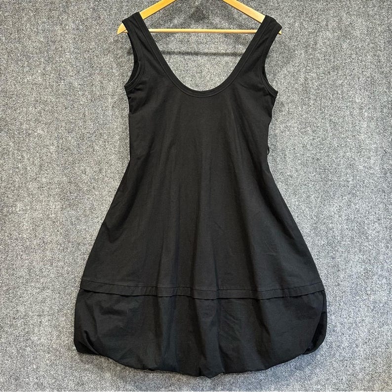 Anthropologie Tracy Reese SMALL bubble hem dress scoop neck ballet goth grunge Bild 1