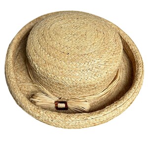 Claiborne Straw Hat - Etsy display picture 1