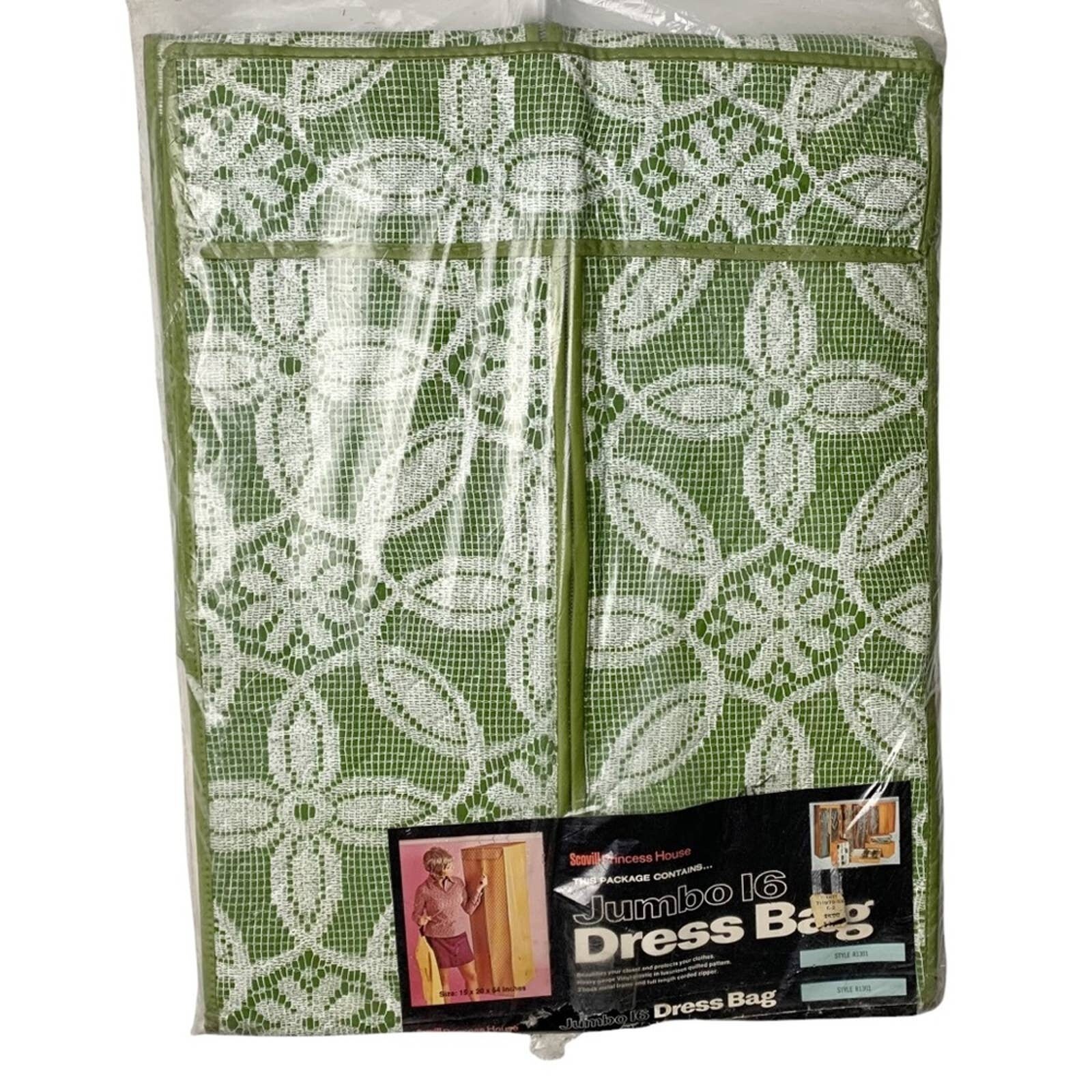 Vintage NOS Jumbo Garment Bag Closet 