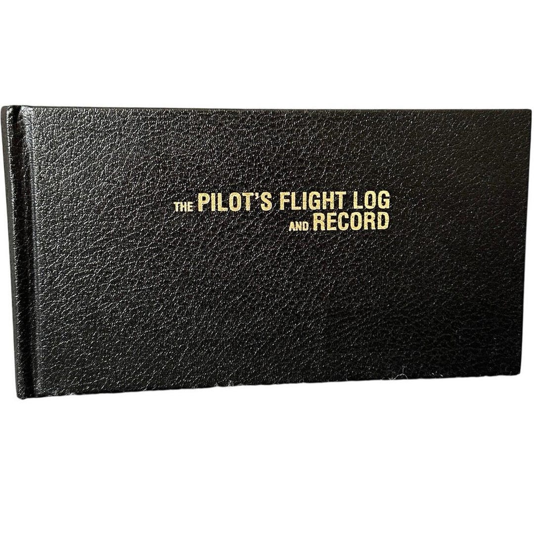 Vintage MCM Pilot’s Log and Record Book Aviation Logbook Journal ...