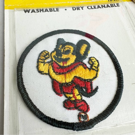 Vintage patch Mighty Mouse NWT The Show Offs 2.5” - image 2