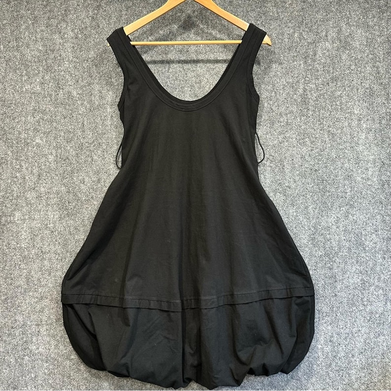 Anthropologie Tracy Reese SMALL bubble hem dress scoop neck ballet goth grunge Bild 4