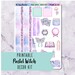 Printable Planner Stickers Journal Stickers Decorative Stickers Pastel ...