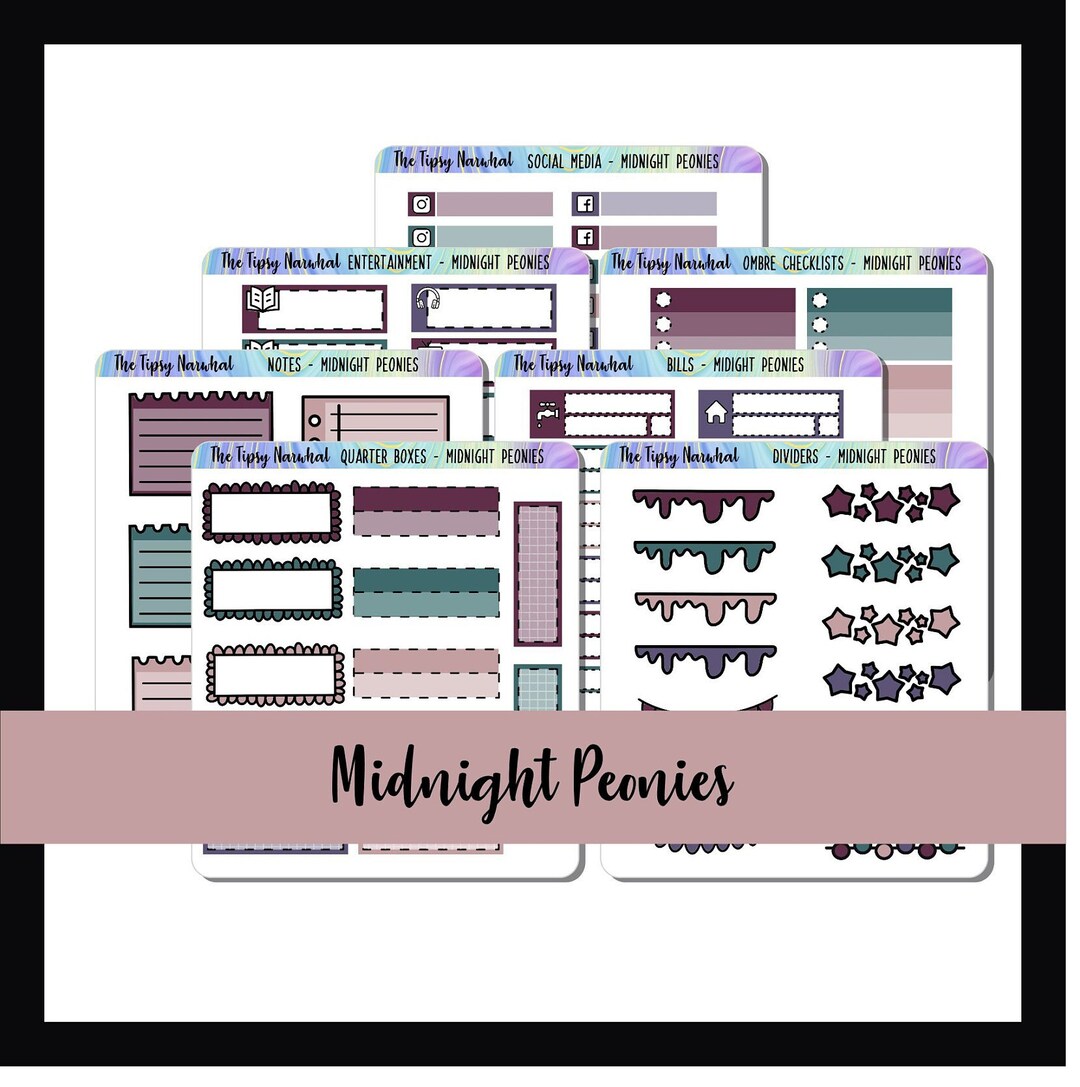 Functional Planner Sticker Set, Functional Planning, Functional ...