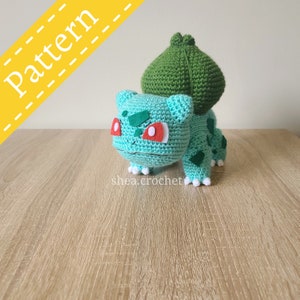 Bulbasaur crochet pattern - PDF file