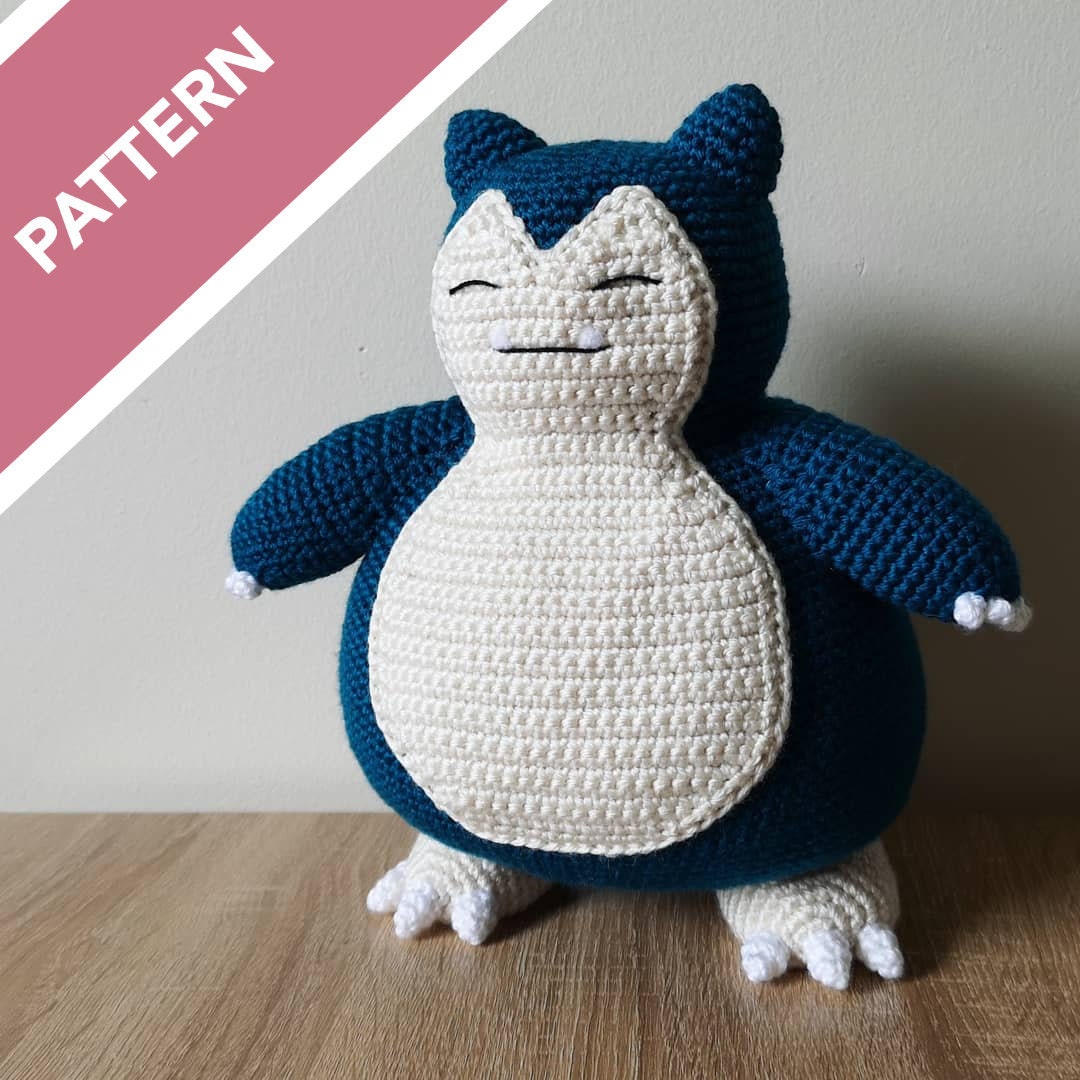 Snorlax crochet pattern Etsy