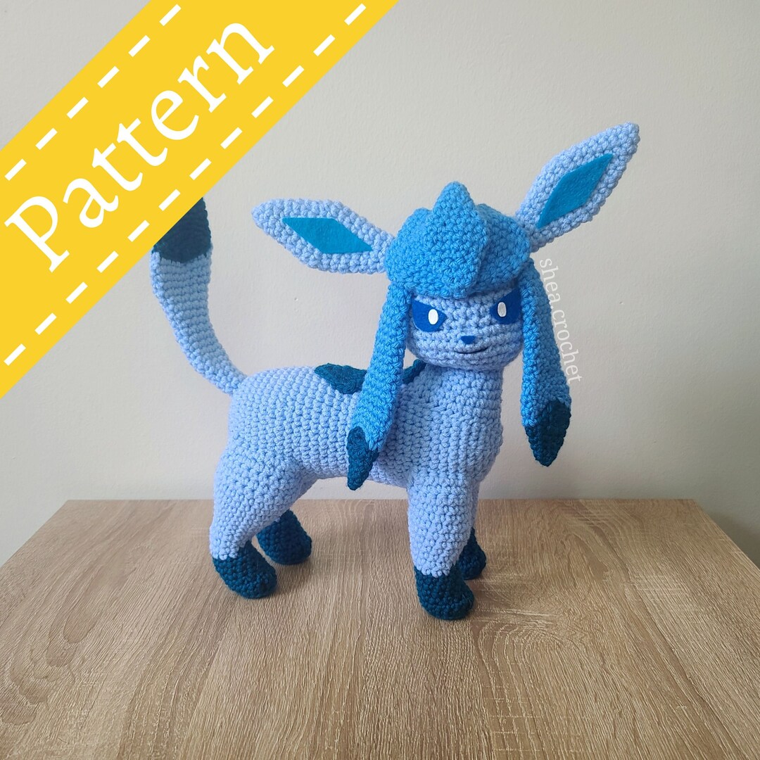 Glaceon Crochet Pattern PDF File Etsy