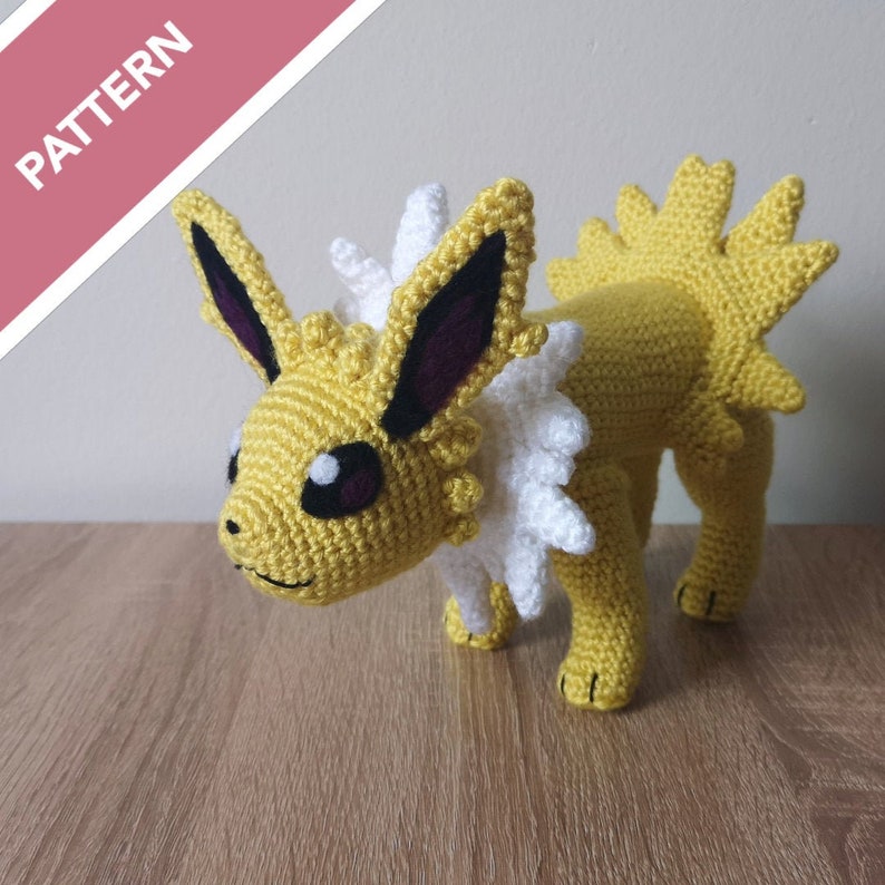 Jolteon crochet pattern Etsy