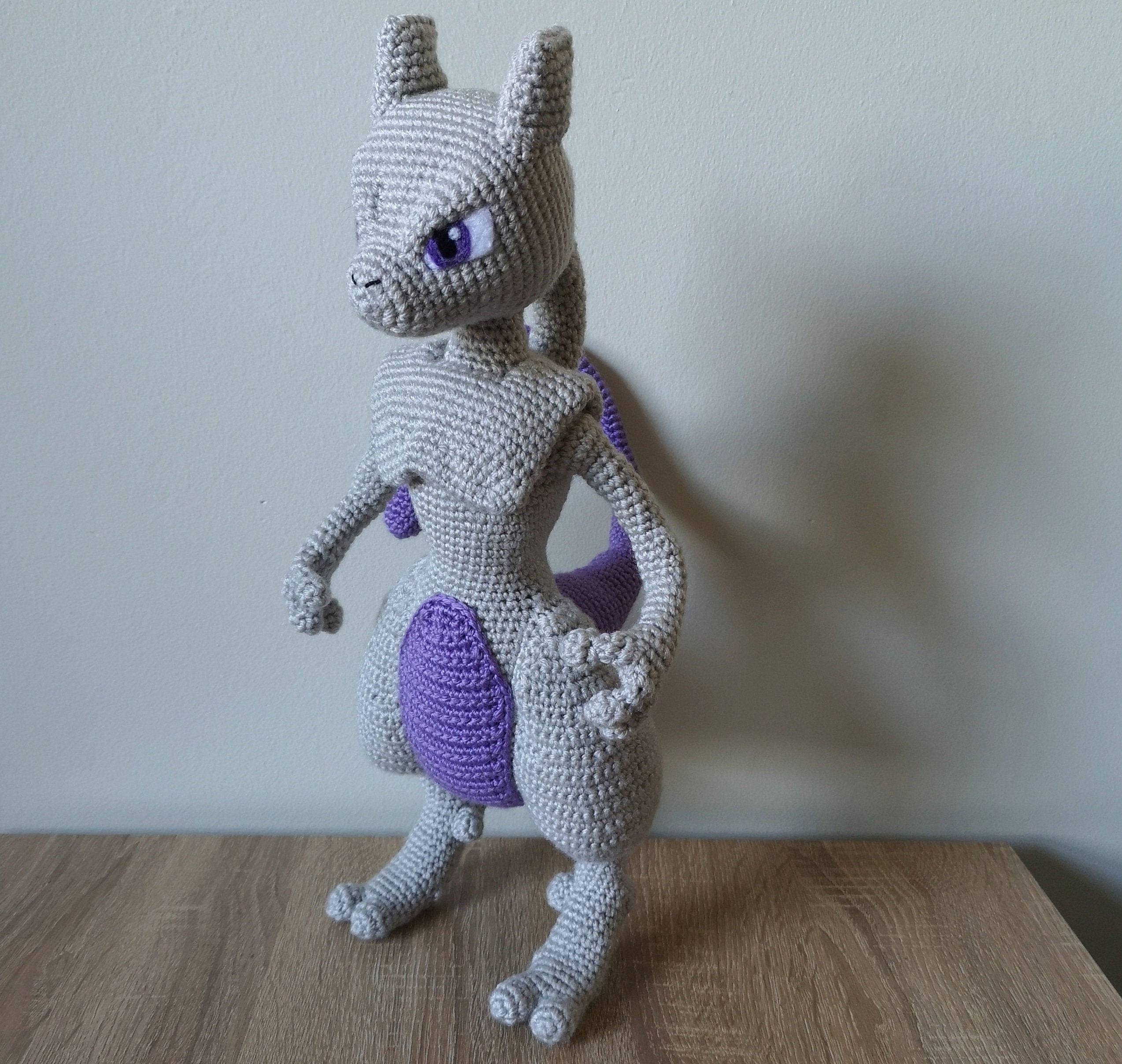 Mewtwo crochet pattern Etsy
