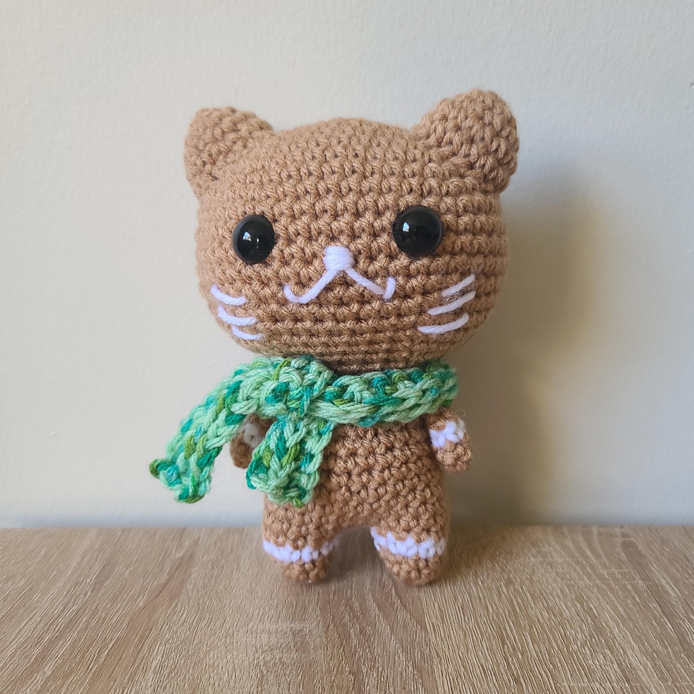 Crochet Pattern Gingerbread Cats Christmas Holidays Etsy