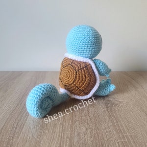 Squirtle crochet pattern PDF file image 5