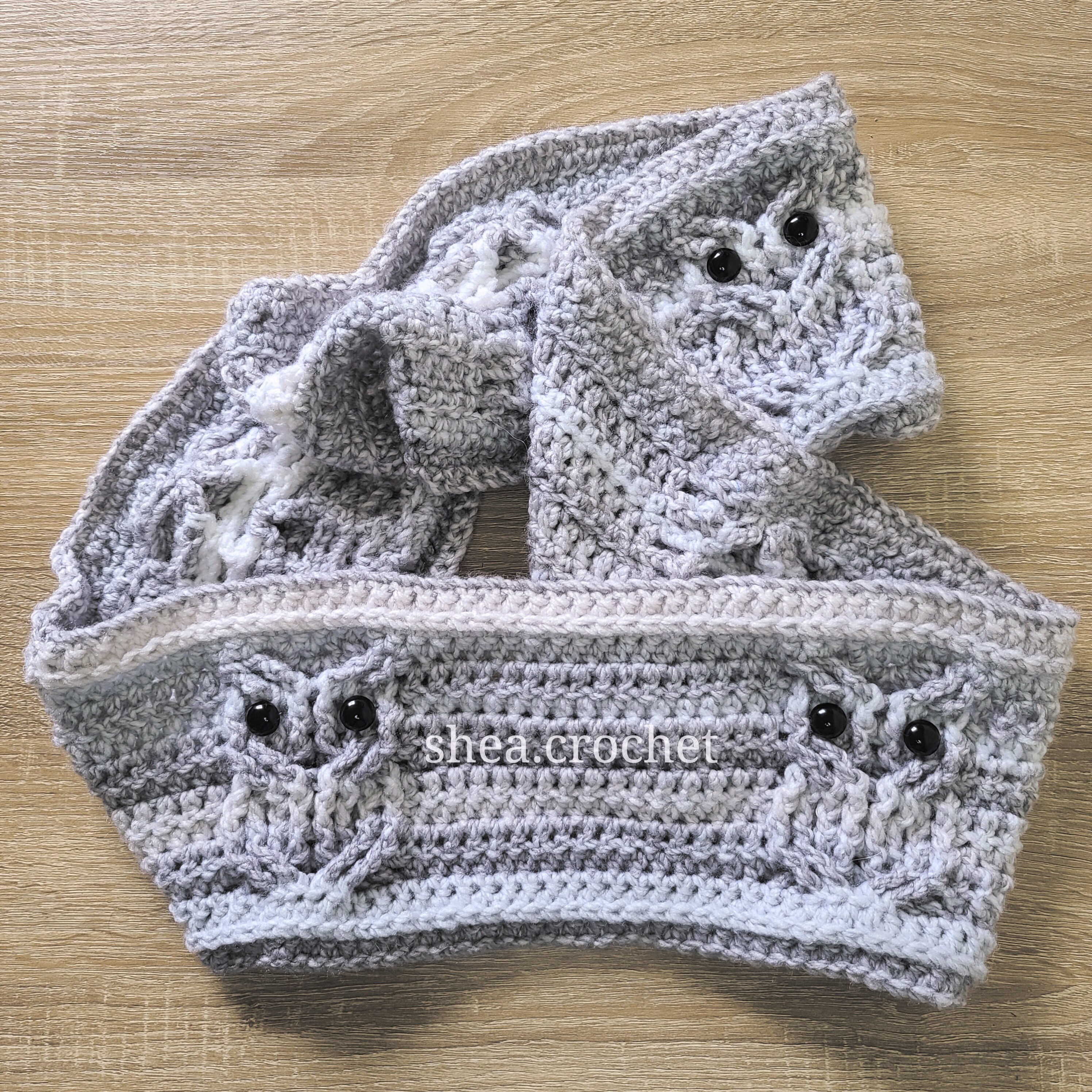 Owl Cowl Infinity Scarf Crochet Pattern PDF File - Etsy