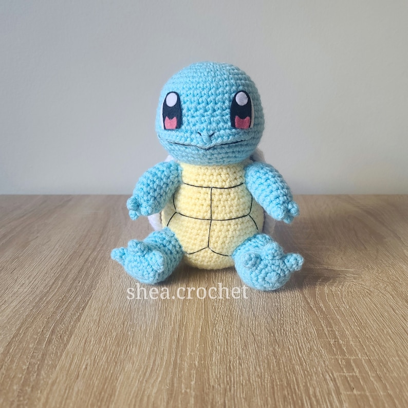 Squirtle crochet pattern PDF file image 4